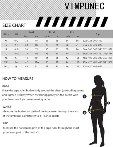 Vista 6 de VIMPUNEC Traje de baño elegante de una pieza con volantes y control de abdomen para mujer