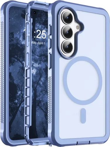 Vista 34 de Funda magnética para iPhone 17, protección resistente, color blanco antiguo