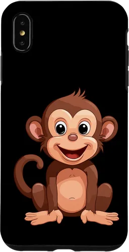 Vista 11 de iPhone 16 Monkey Lover - Funda de regalo con diseño de silueta para hombres, mujeres y niños