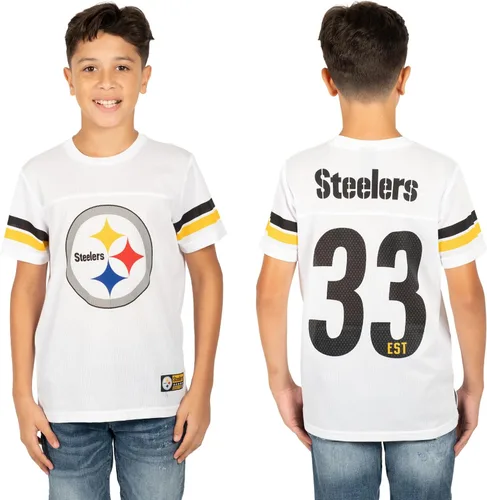 Vista 10 de Ultra Game NFL - Camiseta de malla vintage para niños