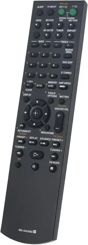 Vista 3 de Allimity RM-AAU055 RMAAU055 Control remoto de repuesto compatible con receptor FM STR-DH100 STRDH100 STRDH100