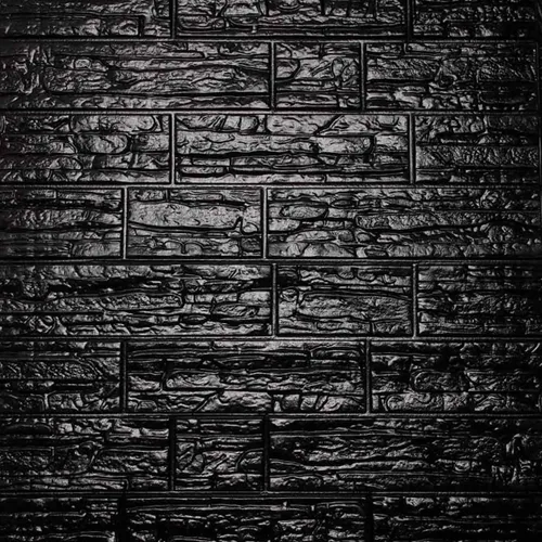 Vista 9 de Paneles de pared de espuma autoadhesivos 3D, cubren 5.7 pies cuadrados, adhesivos de papel tapiz de piedra de ladrillo para decoración de pared