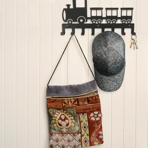 Vista 8 de Alipis Ganchos para colgar en la pared, 8 ganchos decorativos de metal para colgar en la pared, ganchos para colgar en la pared, ganchos para colgar