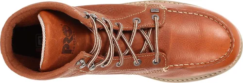 Vista 5 de Timberland PRO Botas de trabajo con cuña Barstow para hombre, marrón, 9 M US, Marrón