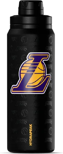 Vista 13 de Hydrapeak x NBA Botella de agua activa con licencia oficial Boston Celtics de 26 onzas con tapa chug y asa, reutilizable, acero inoxidable, doble