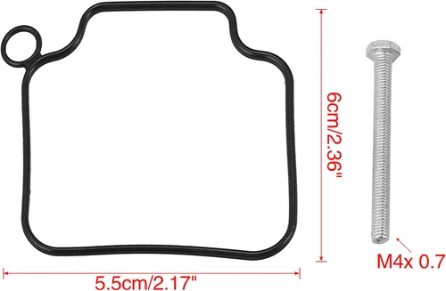 Vista 3 de F FIERCE CYCLE Kit de reparación de carburador de motocicleta para Honda TRX350 Rancher 350 2000-2003 Herramientas de reparación de carbohidratos