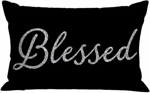 Vista 20 de Mugod Funda de cojín con diseño de lunares negros, sin costuras, para cama, sofá, oficina, 20 x 30 pulgadas