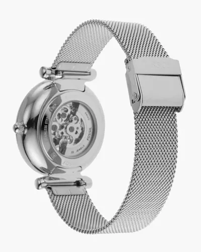 Vista 5 de Fossil Womens Watch Carlie 35mm case Size Automatic Movement Stainless Steel Mesh Strap
