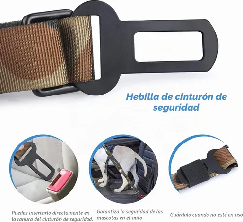 Vista 3 de Hotsky Bungee táctico que absorbe los golpes, correa fuerte para perro, CP