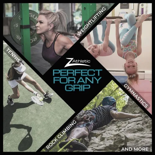 Vista 7 de Z Athletic Gym Chalk Ball for Rock Climbing, Gymnastics, and Weightlifting
