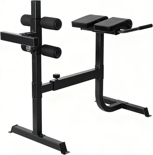 Vista 8 de Cap Strength - Silla romana – Banco de extensión de respaldo ajustable para entrenamientos de núcleo y glúteos, capacidad de alta resistencia de 300