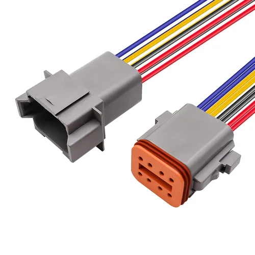 Vista 10 de HiSport Kit impermeable de conectores DT de 4 pines, 4 conectores macho y hembra para coche, camión, barco, conector Dt, 1 juego