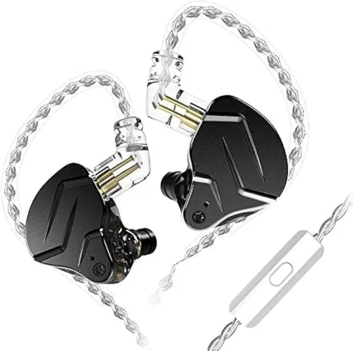 Vista 25 de Auriculares KZ AS16 Pro 8 Balance de Armaduras en el Oído, Auriculares IEM HiFi Pro para Música de Grabación de Estudio, Auriculares de Sonido