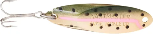 Vista 24 de Acme Kastmaster - Señuelo de pesca martillado dorado, 1 onza