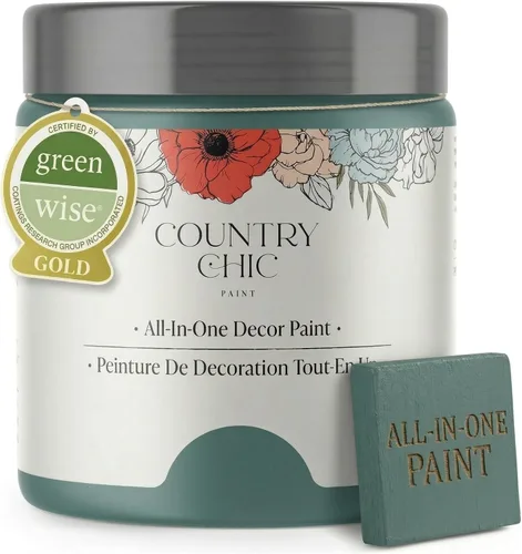 Vista 22 de Country Chic - Pintura a la tiza todo en uno para muebles y armarios, ecológica, acabado mate, con primer y sellador, para madera y metal, Alchemist