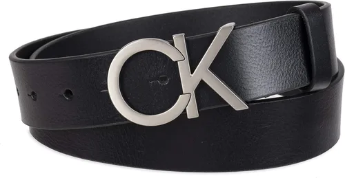 Vista 2 de Calvin Klein Mens Casual CK Monogram Cut Out Buckle Belt