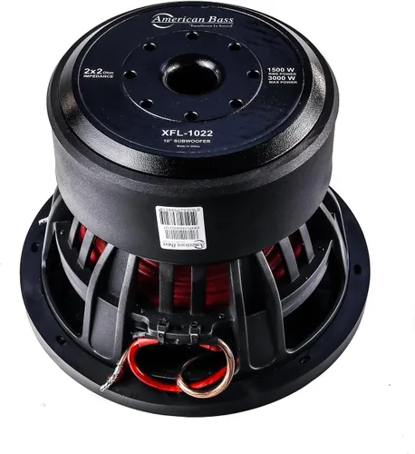 Vista 6 de American Bass XFL1022 10 Wooofer 2ohm 220oz Imán 2000w Max