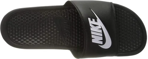 Vista 4 de Nike Benassi Just Do It Sandalia para hombre, Negro, 8