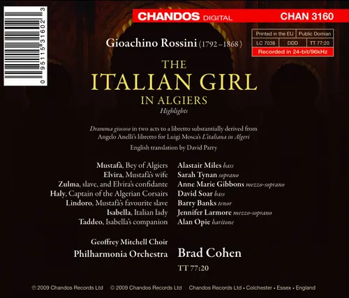 Vista 3 de Italian Girl in Algiers Highlights