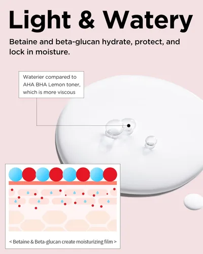 Vista 3 de TOCOBO Vita Berry Pore Toner – Tónico facial vegano coreano sin alcohol con agua de hibisco, niacinamida y bayas Vita para apretar los poros