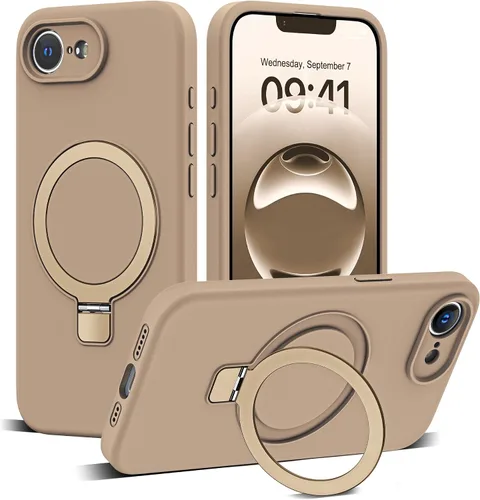 Vista 69 de Funda diseñada para iPhone 11 con soporte magnético invisible Compatible con Mag-Safe, a prueba de caídas de grado militar, a prueba de golpes