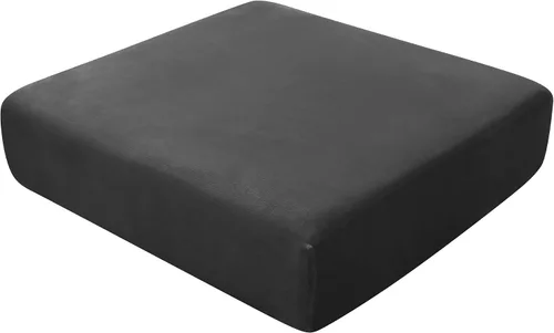 Vista 52 de CONRUSER Funda de cojín elástica de terciopelo suave, funda de cojín de felpa de terciopelo suave, fundas de sofá, protector de muebles con parte