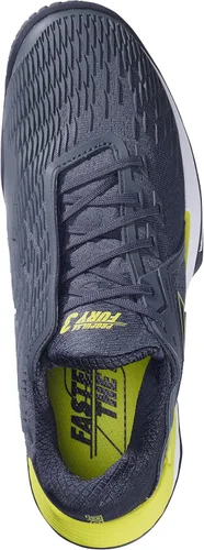 Vista 4 de Babolat Propulse Fury All Court Tenis para hombre, blanco, azul (WhiteEstate Blue)