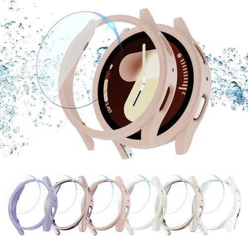 Vista 9 de Rc-Z - Funda protectora de pantalla para Samsung Galaxy Watch 5 4 de 1.575 in (6+6 unidades)
