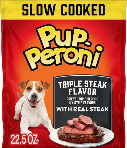 Vista 19 de Pup-Peroni Prime Rib - Golosinas para perros con sabor a costilla, bolsa de 38 onzas (paquete de 4)