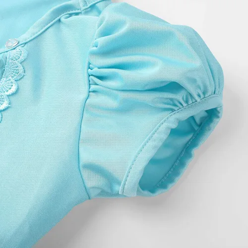 Vista 4 de Disfraz de princesa para niñas, disfraz de fiesta de cumpleaños con accesorios