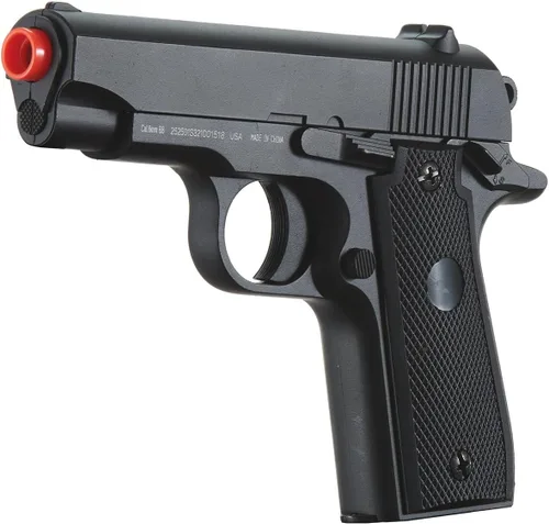Vista 4 de Pistola Airsoft P88 de 220 FPS con resorte (color: negro)