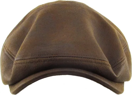 Vista 3 de Gatsby Ivy Collection Classic Newsboy Cabbie Applejack - Gorras de cuero