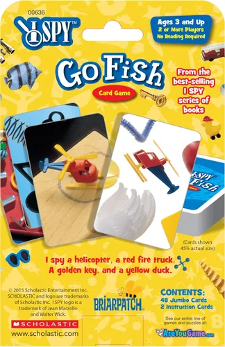 Vista 7 de Briarpatch Juego de cartas I SPY Go Fish, a partir de 3 años