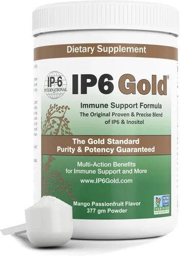 Vista 2 de Devicare - Polvo de fruta de la pasión de mango IP6 Gold® con inositol - 13.30 oz - Suplemento IP6 (inositol hexafosfato) - Sin OMG - Vegano