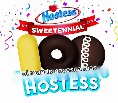 Vista 2 de Hostess - Donettes jumbo glaseadas de arándanos (paquete de 8 unidades)