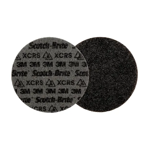 Vista 17 de Scotch-Brite Disco de acondicionamiento de superficie de precisión, PN-DH, mediano, 4-1/2 pulgadas x 7/8 pulgadas, accesorio de gancho y bucle