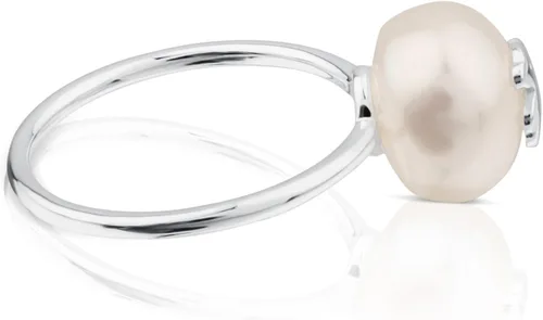 Vista 3 de Anillo TOUS Sweet Dolls en plata de ley con perla.