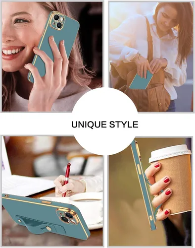 Vista 7 de VENINGO Funda 14 Plus, TPU suave y delgada con pulsera ajustable, resistente a los arañazos, a prueba de golpes, funda protectora para 14 Plus 6.7