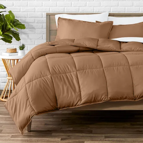 Vista 45 de Bare Home - Juego de edredón - Ultrasuave - Alternativa al plumón de ganso - Serie Premium 1800 - Calidez para todas las estaciones