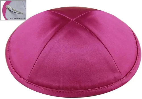 Vista 28 de Zion Judaica Deluxe Satin Kippot Bulk Packs Kippas o Kippa Individual Incluye Clips Kipa Gratis