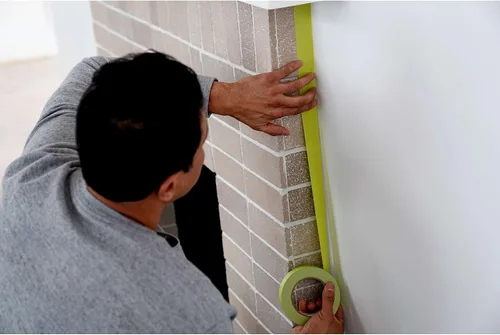 Vista 13 de Cinta adhesiva de 3M, 2060, para superficies de difícil adherencia, Verde, 2060-1A, 0 volts