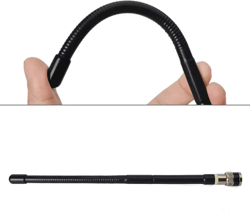 Vista 5 de HYS Antena BNC de 27 Mhz Radio bidireccional de mano 9.45 pulgadas Antena BNC para Cobra Midland Uniden de mano Cb de mano/radio portátil