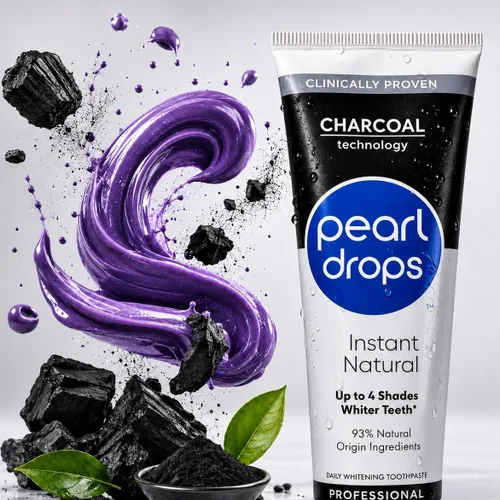Vista 6 de Pearl Drops Carbón activado blanco natural instantáneo 2.5 fl oz