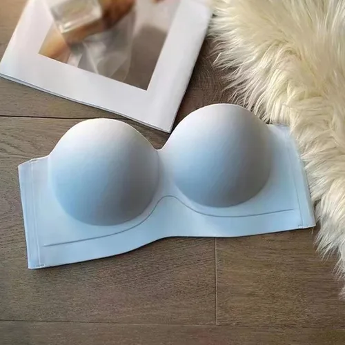 Vista 2 de Status of A Gift Sticky Bra D Pregnant with Twins Womens Bras 46B The Official Plus Size with Built in Bra