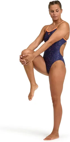 Vista 5 de ARENA Performance Fireworks - Traje de baño de una pieza para mujer Challenge Back MaxLife