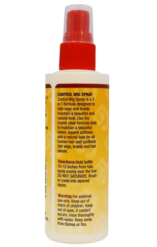 Vista 3 de African Essence Spray para peluca de control de 4 oz. por African Essence