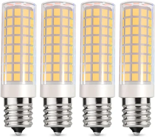 Vista 9 de Luz para horno de microondas, bombilla LED E17, base T7, 4 W (equivalente a halógeno de 40 W) sobre encimera, hornos de microondas de 120 V, pieza