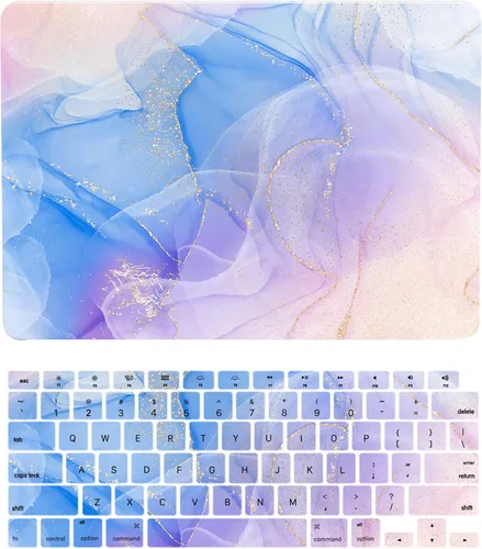 Vista 22 de Carcasa rígida para MacBook Air de 11 pulgadas 2018 2017 2016 2015 2014 2013 2012 versión modelo A1370 A1465, Air de 11.6 pulgadas cubierta dura