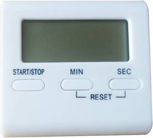 Vista 2 de Temporizadores de cocina digitales Pantalla LCD de cocina Temporizador de cuenta regresiva Soporte de respaldo cronómetro para cocinar hornear