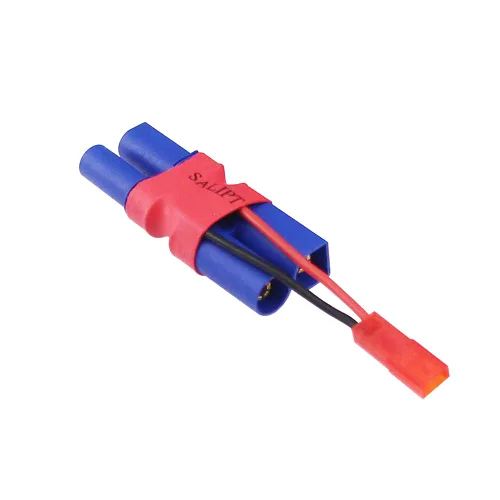 Vista 5 de 3 unids EC5 macho a hembra conector con JST hembra 20awg 2.0 in cable paralelo adaptador de corriente para cardán de cámara (B173-3)
